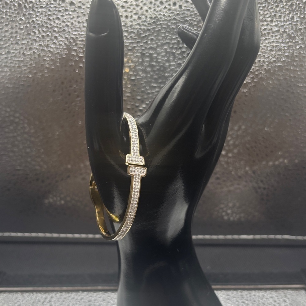 Elegant Gold Stainless Bracelet.